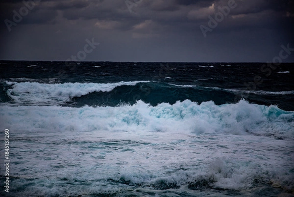 Obraz 奄美大島の冬の海。