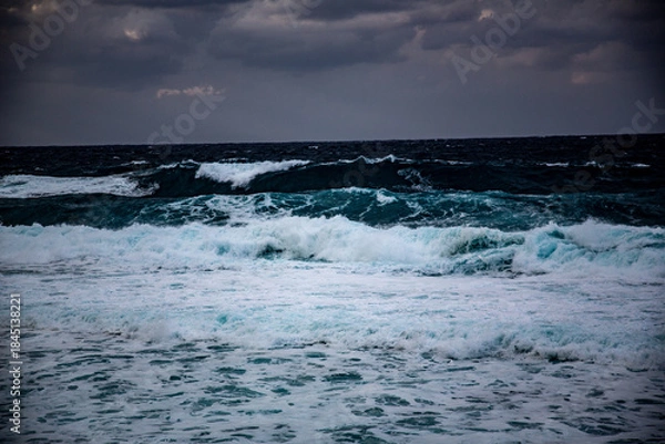 Obraz 奄美大島の冬の海。