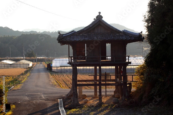 Obraz  高知県宿毛市にある「浜田の泊屋」