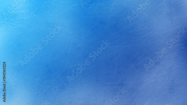 Fototapeta 一面に無数の傷のような模様がある氷の表面のような画像素材　背景・テクスチャー　8K UHDサイズ　ブルーアイス・極地ブルー	