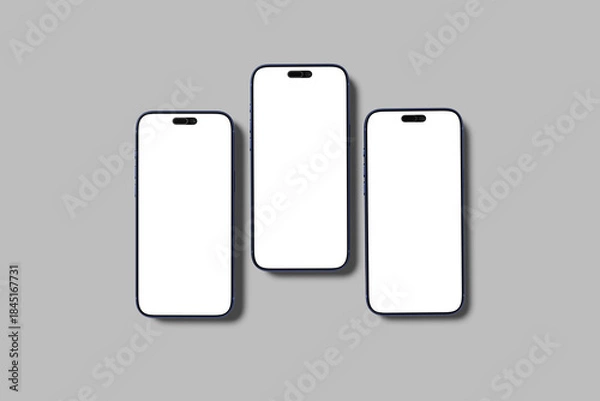 Obraz Phone Screen Blank Mockup