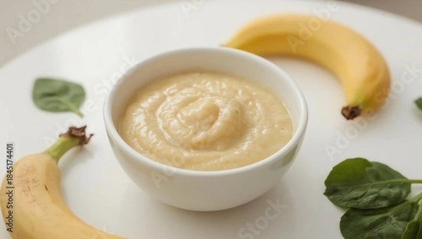 Fototapeta banana smoothie