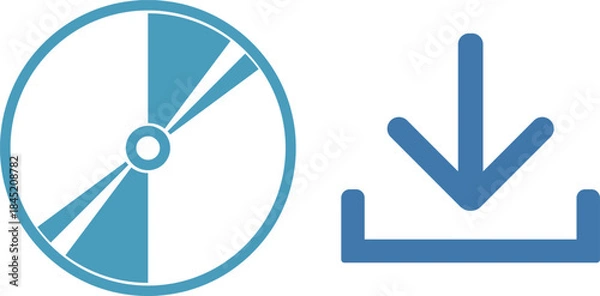 Obraz ディスク　インストール　アイコン