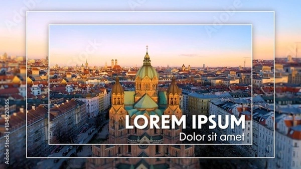 Obraz Modern Multi-Panel Fast Edit Slideshow