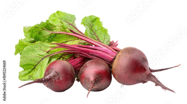 Obraz Fresh Beetroot with Leaves