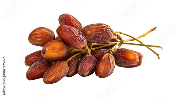 Obraz Fresh Dates on Transparent Background