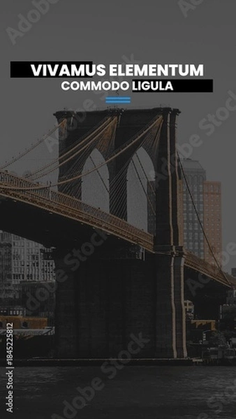 Obraz Modern Social Highlights Slideshow