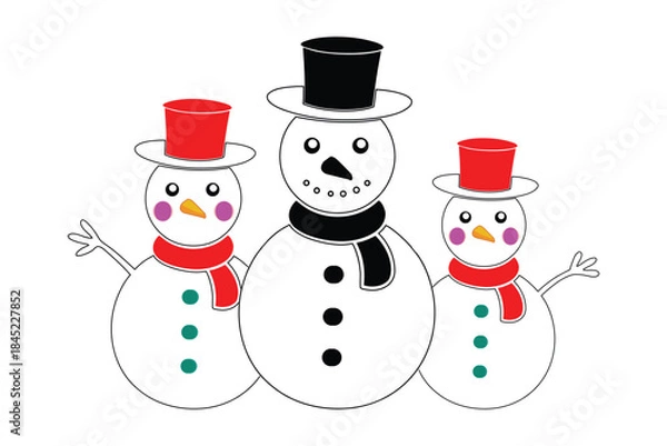 Obraz SNOWMEN
