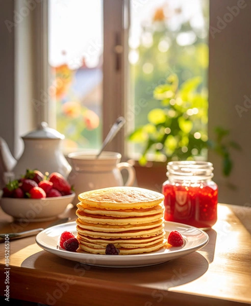 Obraz crêpes à la confiture