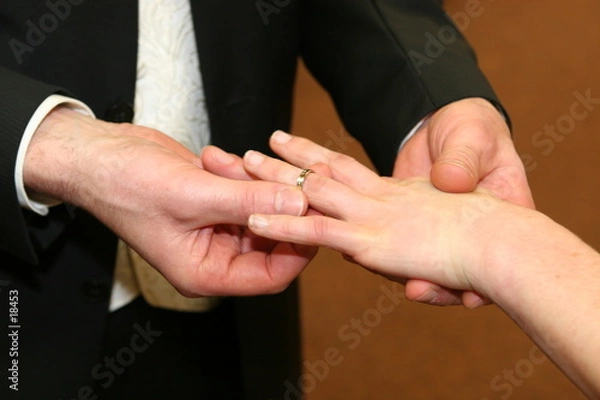 Obraz la bague au doigt