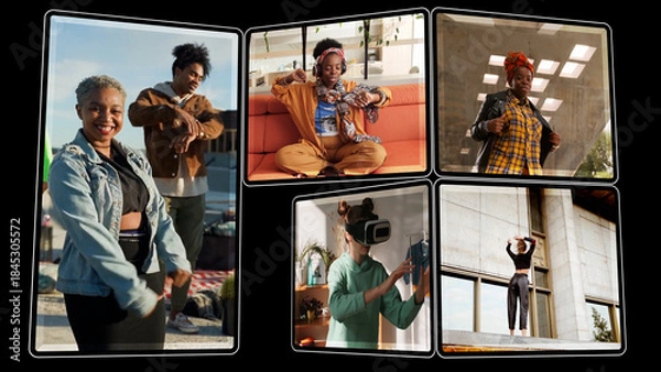 Fototapeta Flip Folding Multiscreen V2