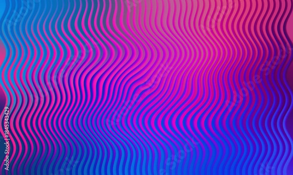 Fototapeta Abstract wavy gradient background