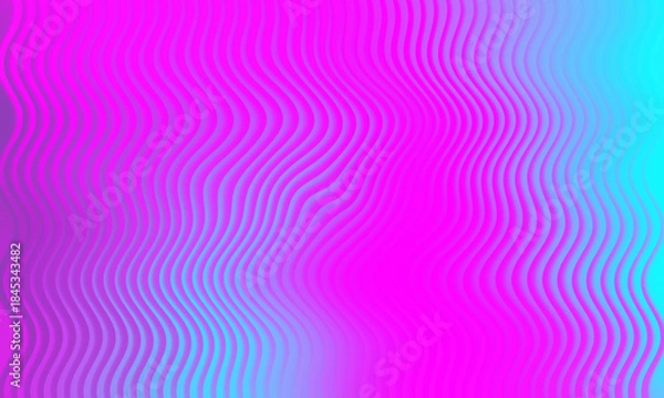 Fototapeta Abstract wavy gradient background