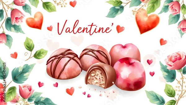 Obraz Valentine's Day Chocolate
