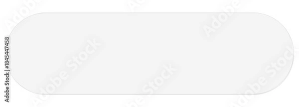 Obraz PNG Glass UI, Acrylic and glass texture, glossy glass plate panel, Glass Pill Shape Button, Glassmorphism UI Element on Transparent Background