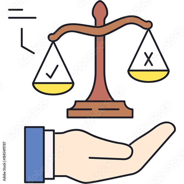 Obraz Ethical Standard Sticker