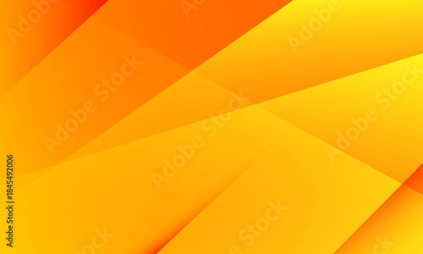 Obraz Orange abstract background with triangles. Eps10 vector