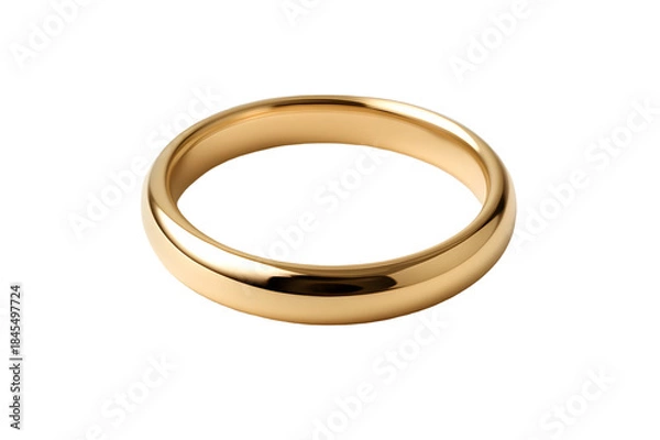 Obraz wedding rings isolated on white