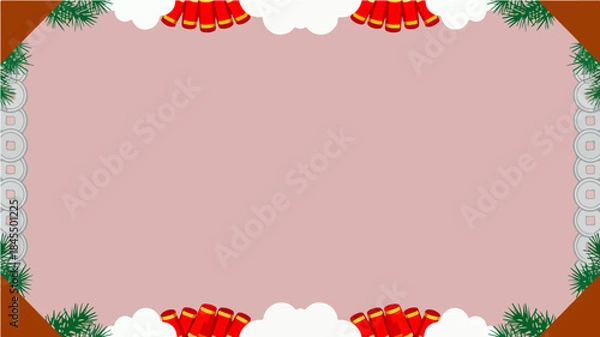 Fototapeta Background of the Year of the Horse Poster