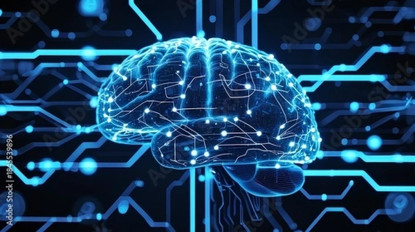 Obraz abstract technology background