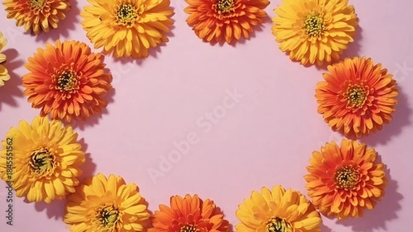 Fototapeta A floral background