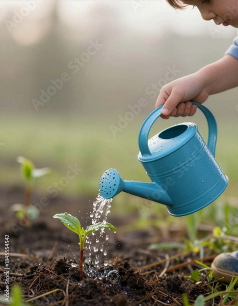 Obraz Arbor Day, Growing Together Through Planting