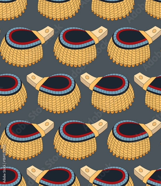 Obraz seamless pattern with epaulettes