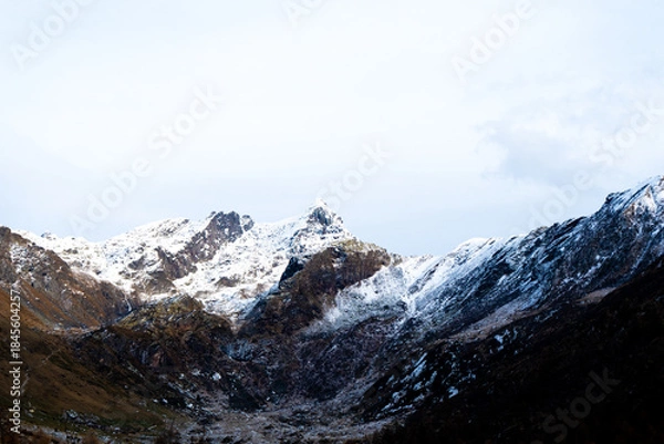 Obraz high mountain landscape