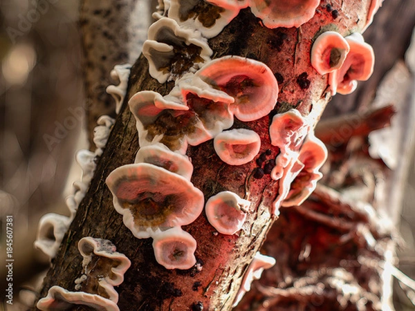 Obraz Bjerkandera adusta