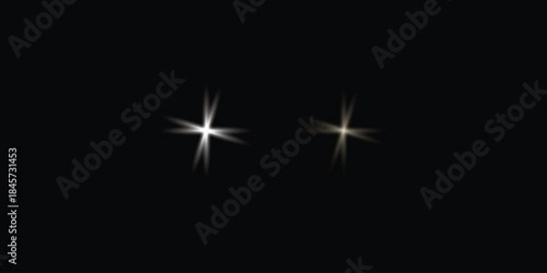 Obraz Vector best glow effect design fully editable high quality