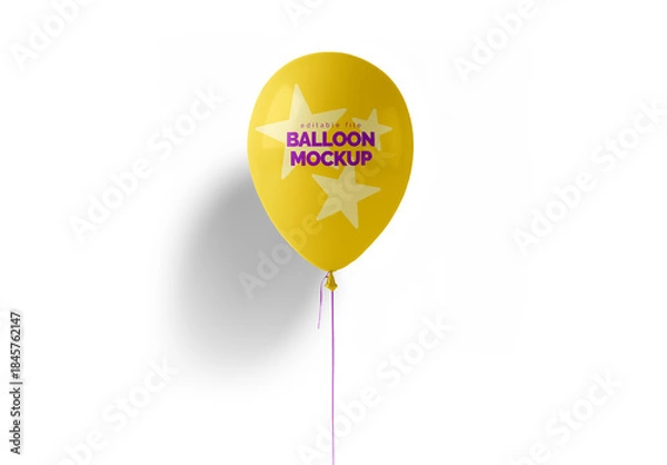 Fototapeta Balloon Mockup 4