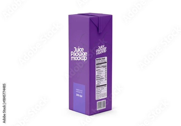 Obraz Juice Box Mockup 06