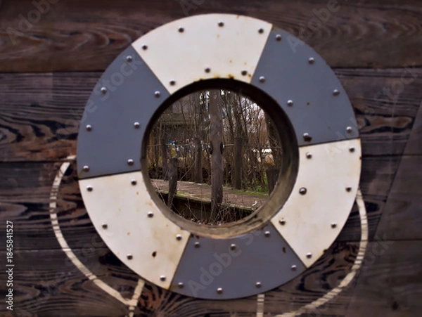 Obraz window on forest