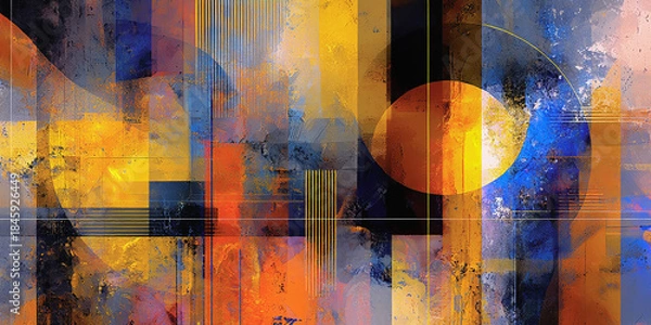 Obraz Colorful abstract background. Wallpaper