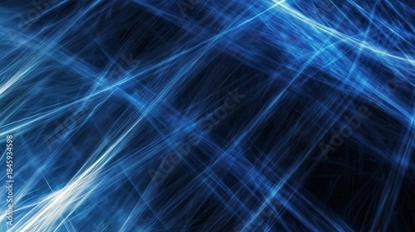 Fototapeta Blue ice abstract lines background