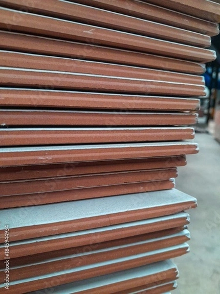 Obraz stack of ceramic tiles