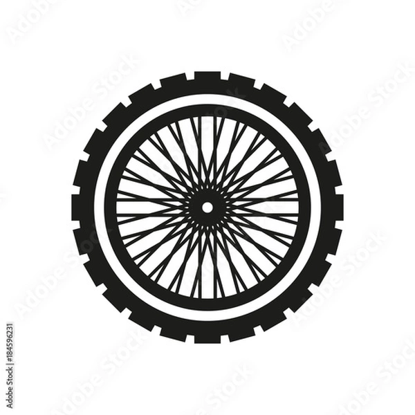 Obraz motorcycle wheel 