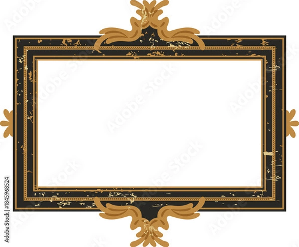 Obraz Frame Picture Ornate Border Grunge