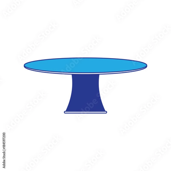 Fototapeta coffee table icon