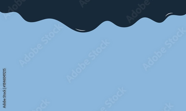 Obraz abstract blue background with waves