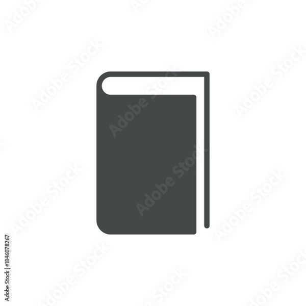 Obraz Trendy Book Education School Icon Vector Logo Template