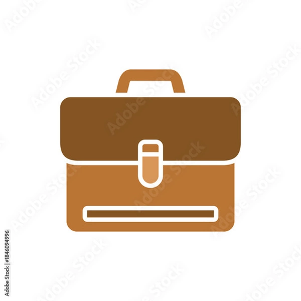 Obraz briefcase suitcase icon vector design template