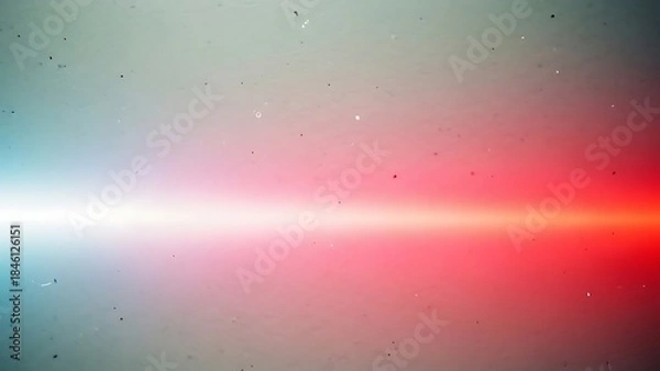 Fototapeta Abstract light streak with lens flare and dust particles on gradient background