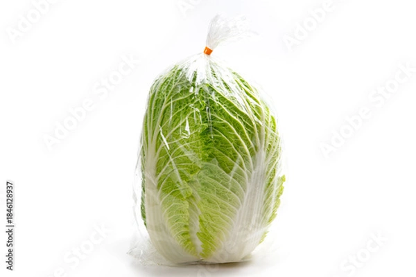 Obraz ビニール袋に入れた、販売用の白菜