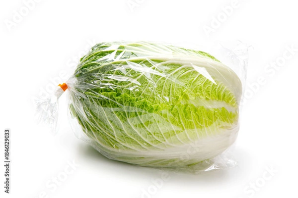 Obraz ビニール袋に入れた、販売用の白菜
