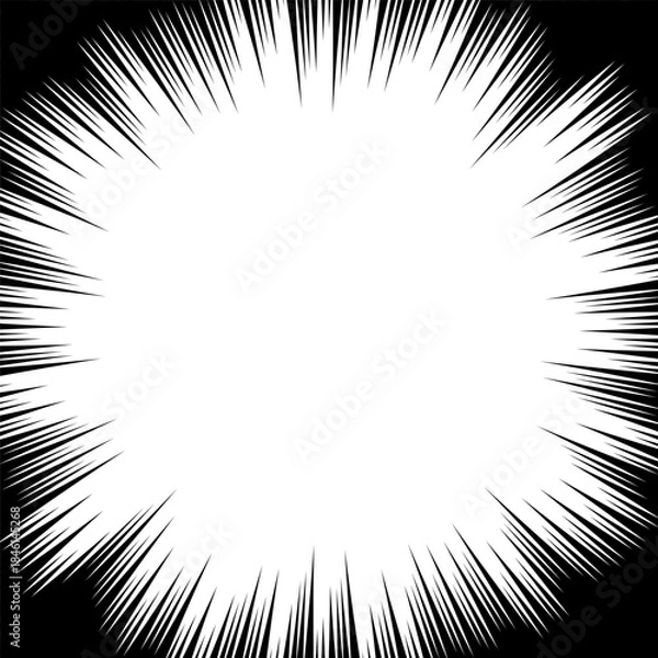 Obraz abstract circle frame