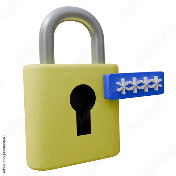Obraz lock and key