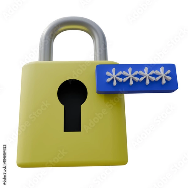 Obraz lock and key