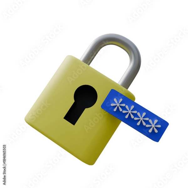 Obraz lock and key