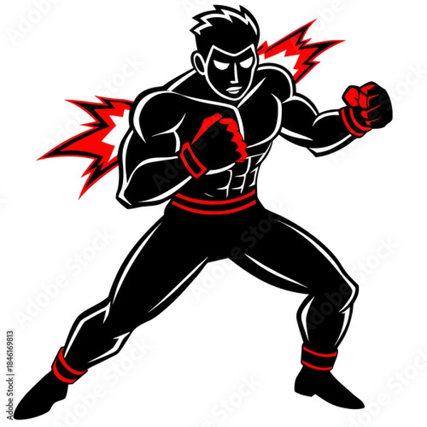 Obraz martial arts man